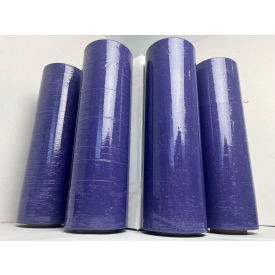 Stretch Wrap Film For Hand Dispenser, Cast, 80 Gauge, 18"W x 1500'L, Purple Tint