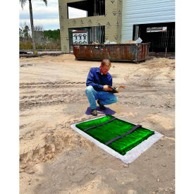 Ultra-Grate Guard with Curb Deflector, Sediment, High Flow, 24"L x 36"W x 4"H