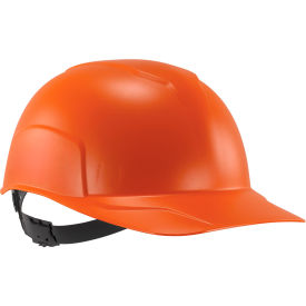 8952 Hard Shell Bump Cap, Short Brim, One Size Fits Most, Orange