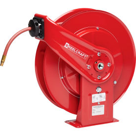 7000 Series Premium Duty Spring Retractable Hose Reel, 300 PSI, 1/2" x 50'