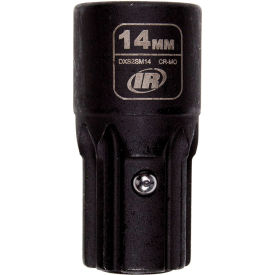 Ingersoll Rand DXS2 Metric Standard Impact Socket, 14mm Drive, Black