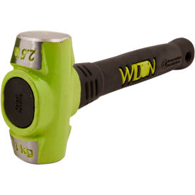 Sledge Hammer, 2.5 lb. Head, 12"L Unbreakable Steel Core Handle