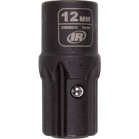 Metric Standard Impact Socket, 12mm Drive, Black