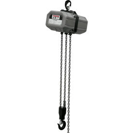 Electric Chain Hoist, 1 Ton Capacity, 10' Lift, 24 FPM, 230/460V