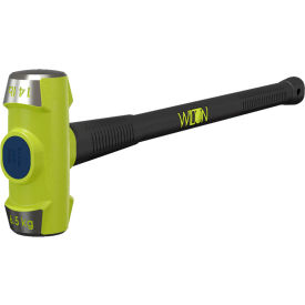 Soft Face Sledge Hammer, 14 lb. Head, 36"L Unbreakable Steel Core Handle