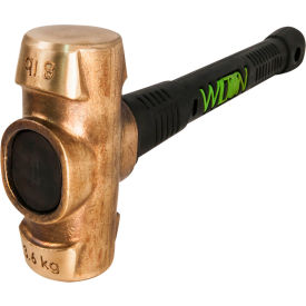 Brass Sledge Hammer, 8 lb. Head, 16" Steel Handle
