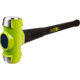 Soft Face Sledge Hammer, 12 lb. Head, 36"L Unbreakable Steel Core Handle