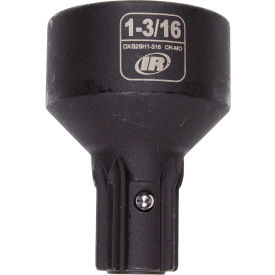 SAE Standard Impact Socket, 1-3/16" Drive, Black
