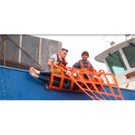 Man Over Board Recovery Cradle, 79"L x 51-3/16"W, Orange