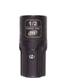 SAE Standard Impact Socket, 1/2" Drive, Black