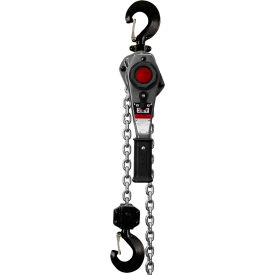 JLH-150-15PSH Lever Hoist with Overload Protection and Shipyard Hooks, 1-1/2 Ton Capacity, 15 Foot Lift
