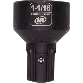 SAE Standard Impact Socket, 1-1/16" Drive, Black