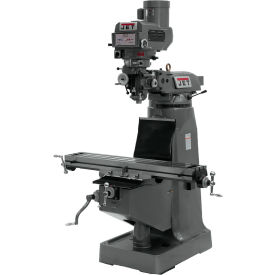 JTM-4VS Milling Machine with Newall DP700 DRO, X & Y-Axis Powerfeeds, 3 HP, 230/460V