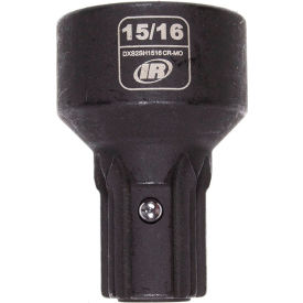 DXS2 impact socket, 15/16" drive, black