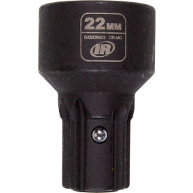 Metric Standard Impact Socket, 22mm Drive, Black