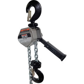 Lever Hoist with Shipyard Hooks, 1-1/2 Ton Capacity, 5' Lift