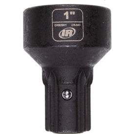 Ingersoll Rand DXS2 SAE Standard Impact Socket, 1" Drive, Black
