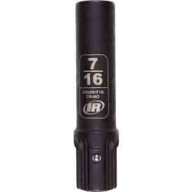 SAE Deep Impact Socket, 7/16" Drive, Black