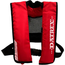 Manual/Automatic Inflatable Life Jacket, USCG Type V, Adult/Universal, Red/Black