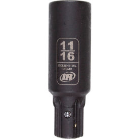 SAE Deep Impact Socket, 11/16" Drive, Black