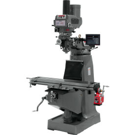 JTM-4VS Milling Machine, Newall DP700 DRO & X-Axis Powerfeed & Power Draw Bar, 3 HP, 460V