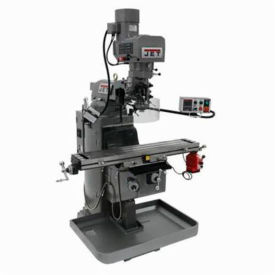 JTM-1050EVS2/230 Milling Machine with Acu-Rite 203 DRO, X & Y-Axis Powerfeeds, 3 HP, 230V