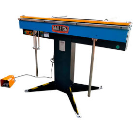 Manually Operated Magnetic Sheet Metal Brake, 4'L, 1PH, 220V