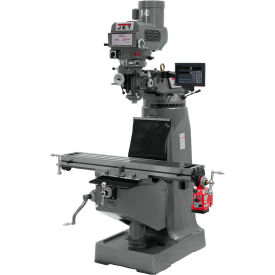 JTM-4VS Milling Machine with Newall DP700 DRO & X-Axis Powerfeed, 3 HP, 230/460V