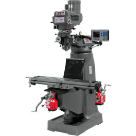 JTM-4VS Milling Machine with Acu-Rite 203 DRO, X & Y-Axis Powerfeeds, 3 HP, 230/460V