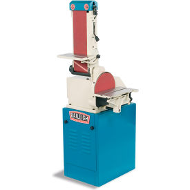 Belt & Disk Combination Sander, 48"L x 6"W Belt, 115V