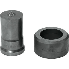 Oversize Round Punch & Die Set, 1-17/32"