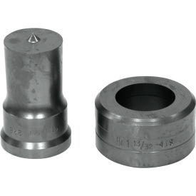 Edwards Oversize Round Punch & Die Set, 1-3/8"