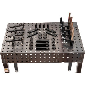 WJT-CSKUW-16 Starter Clamp Set For 16mm Tables, 40 Piece