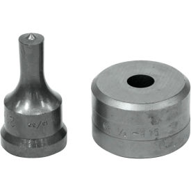Round Punch & Die Set, 15/32"