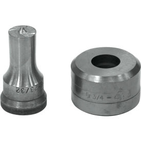 Round Punch & Die Set, 23/32"