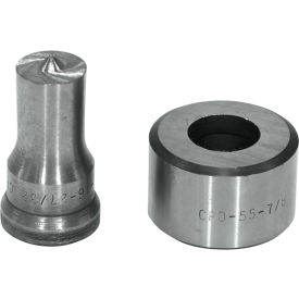 Round Punch & Die Set, 27/32"