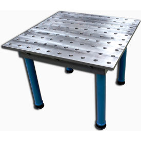 2D Welding Table, 39"L x 39"W x 33-1/2"H