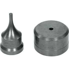 Round Punch & Die Set, 3/16"