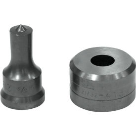 Round Punch & Die Set, 5/8"