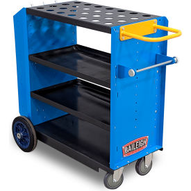 Metal Forming Cart, 1500 lb Capacity, 24"W x 12"D x 12"H, Blue/Black