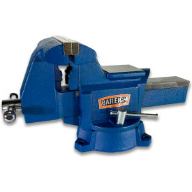 BV-6I Bench Vise with Pipe Jaws, 6-1/2" Jaw Width, 3-13/16" Throat Depth
