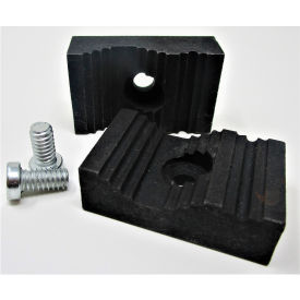 Set of Pipe Jaw Inserts with 2 Screws For 1745/1755/1765 Vise