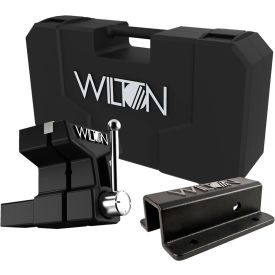 All-Terrain Vise with Swivel Base & Carrying Case, 6" Jaw Width, 5" Throat Depth