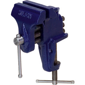 150 Clamp-On Vise with Stationary Base, 3" Jaw Width, 2-5/8" Throat Depth