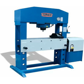 Extra Wide Hydraulic Press, 110 Ton Max Pressure, 220V