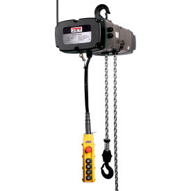 Electric Chain Hoist with Trolley & 4 Button Pendant, 2 Ton Cap., 10' Lift, 460V