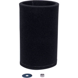 PowerQUAD 20/30/55 Gallon Wire Cage Coalescing Filter, Black