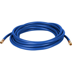Static Conductive Air Hose Assembly, 3/8" ID x 12'L, Blue