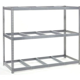 2 Shelf, Heavy Duty Boltless Shelving, Starter, 72"W x 24"D x 36"H, No Deck