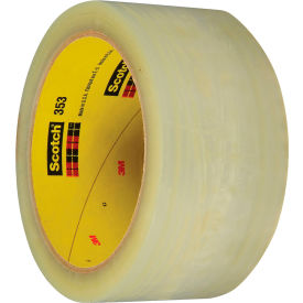 353 Carton Sealing Tape, 2" x 55 Yds., 1.9 Mil, Clear